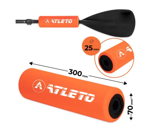 Поплавок для SUP-весла Atleto A-012 оранжевий