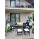 Комплект садових меблів Garden Line VADUZ Чорний SAD9583