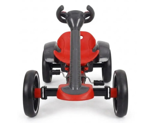 Дитячий складаний електромобіль Go-Kart з акумулятором електрокар до 50 кг Червоний