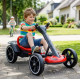 Дитячий складаний електромобіль Go-Kart з акумулятором електрокар до 50 кг Червоний