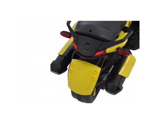 Дитячий електромотоцикл трицикл Spoko SP-610 жовтий