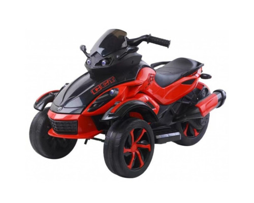 Дитячий електромотоцикл трицикл Spoko SP-610 червоний