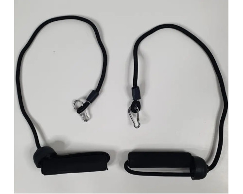 Тренажер-платформа Bluetooth з еспандерами та пультом Чорний