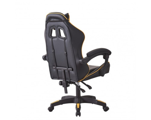 Крісло геймерське Bonro B-0519 жовте