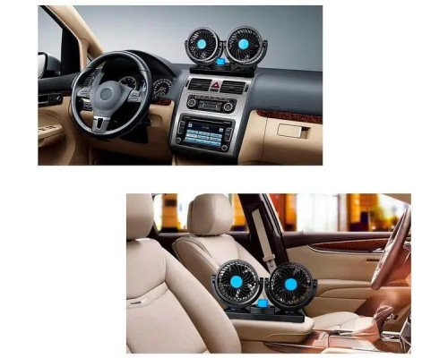 Автомобільний вентилятор салону Mitchell HX-T303 12V 4