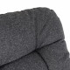 М'яке крісло-гойдалка MEBEL ELITE AURORA ME.AURORA/P/T/FW сірого кольору інтер'єрне крісло для відпочинку