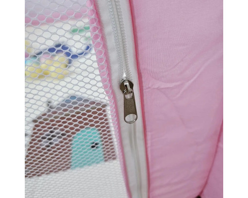 Дитячий розкладний манеж Avko 120х180см Pink + кульки та килимок 
