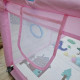 Дитячий розкладний манеж Avko 120х180см Pink + кульки та килимок 