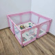 Дитячий розкладний манеж Avko 120х180см Pink + кульки та килимок 