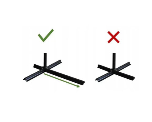 Парасоля садова з LED підсвіткою та чохлом 350 см купол GardenLine GAO1497 сіра