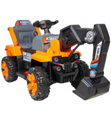 Екскаватор дитячий трактор великий на акумуляторі Spoko SP-188 жовтий (42400577)