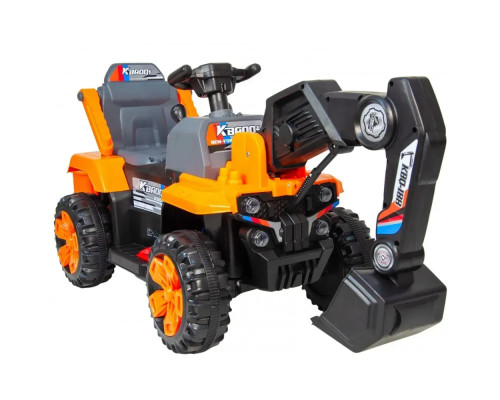 Екскаватор дитячий трактор великий на акумуляторі Spoko SP-188 жовтий (42400577)