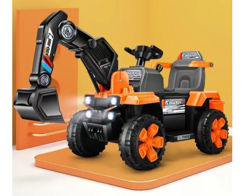 Екскаватор дитячий трактор великий на акумуляторі Spoko SP-188 жовтий (42400577)