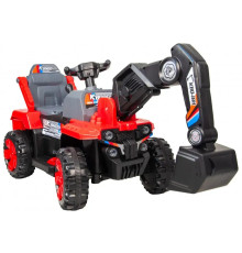 Екскаватор дитячий трактор великий на акумуляторі Spoko SP-188 червоний (42400578)