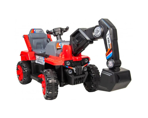 Екскаватор дитячий трактор великий на акумуляторі Spoko SP-188 червоний (42400578)