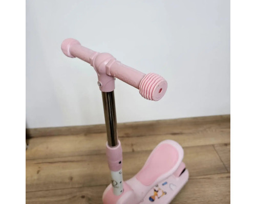 Самокат дитячий балансир 2в1 Avko 015 Pink 