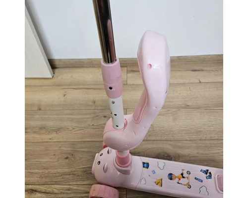 Самокат дитячий балансир 2в1 Avko 015 Pink 