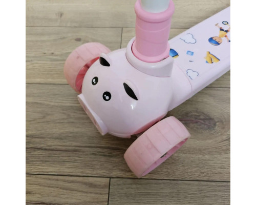 Самокат дитячий балансир 2в1 Avko 015 Pink 