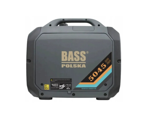 Інверторний бензиновий генератор 3,5 кВт 230В Bass Polska Sinus Zero чистий синус